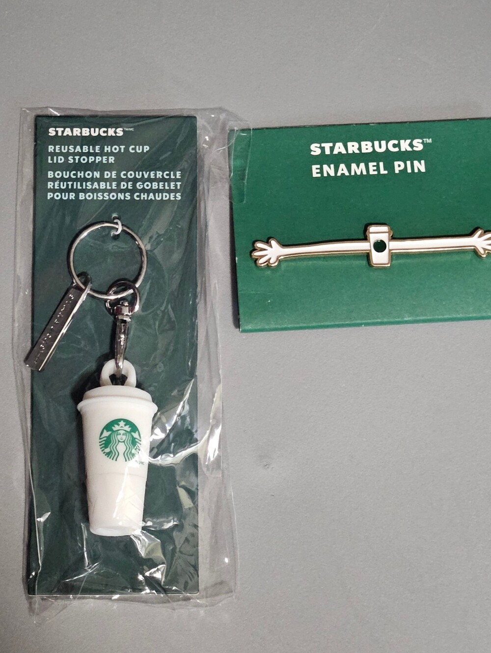 Starbucks Keychain & Enamel Pin